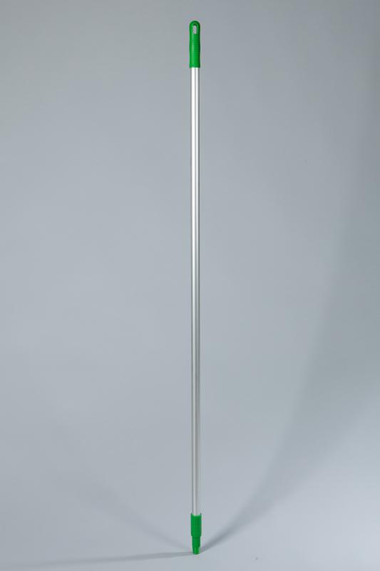 Ручка со стандартной рукоятью, алюминий - 1500х25 мм., зеленый