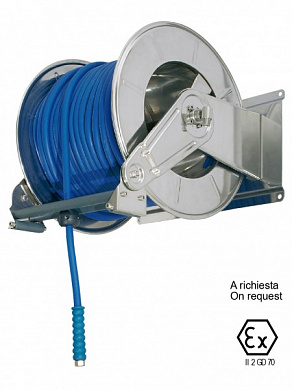 Ramex AV 6000 Барабан инерционный, 200 бар, для шланга 60 м (нерж)