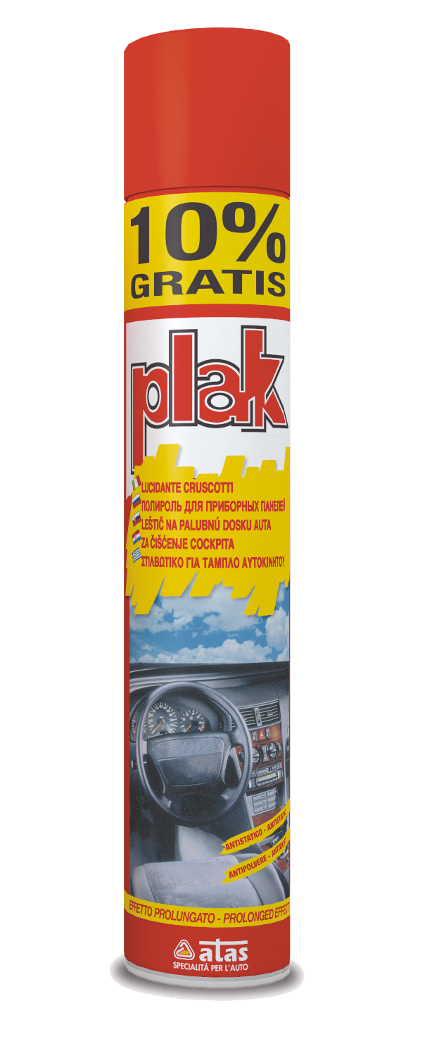 Полироль пластика PLAK ATAS глянцевый, 750мл