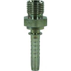 Прессниппель DN08, 1/4 внеш., оцинк. сталь