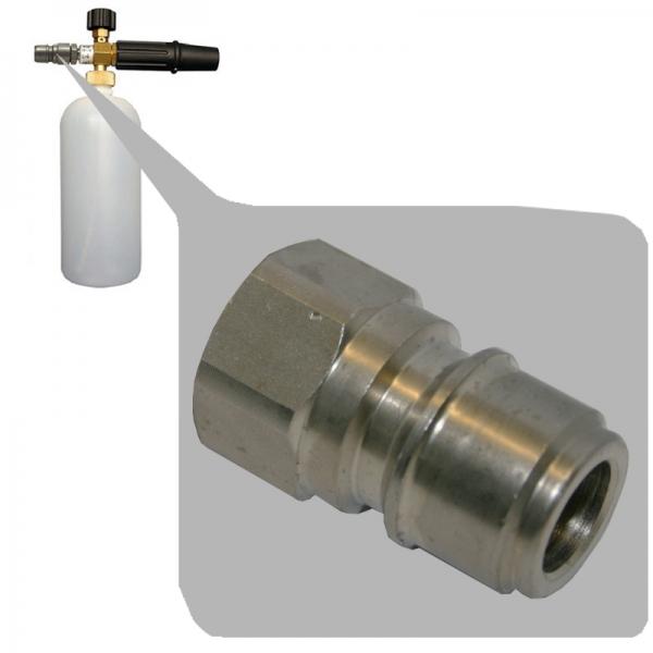 Ниппель ARS 350 , 250bar, 1/4внут, нержавеющая сталь, PA,Италия