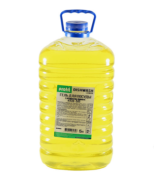 PROFIT DISH WASH Средство для мытья посуды Лимон, 5л