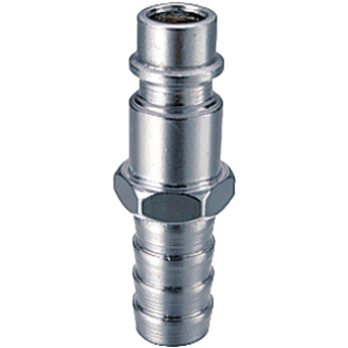 Разъемное соединение рапид (штуцер)-елочка 6мм с обжимным кольцом 6х11мм