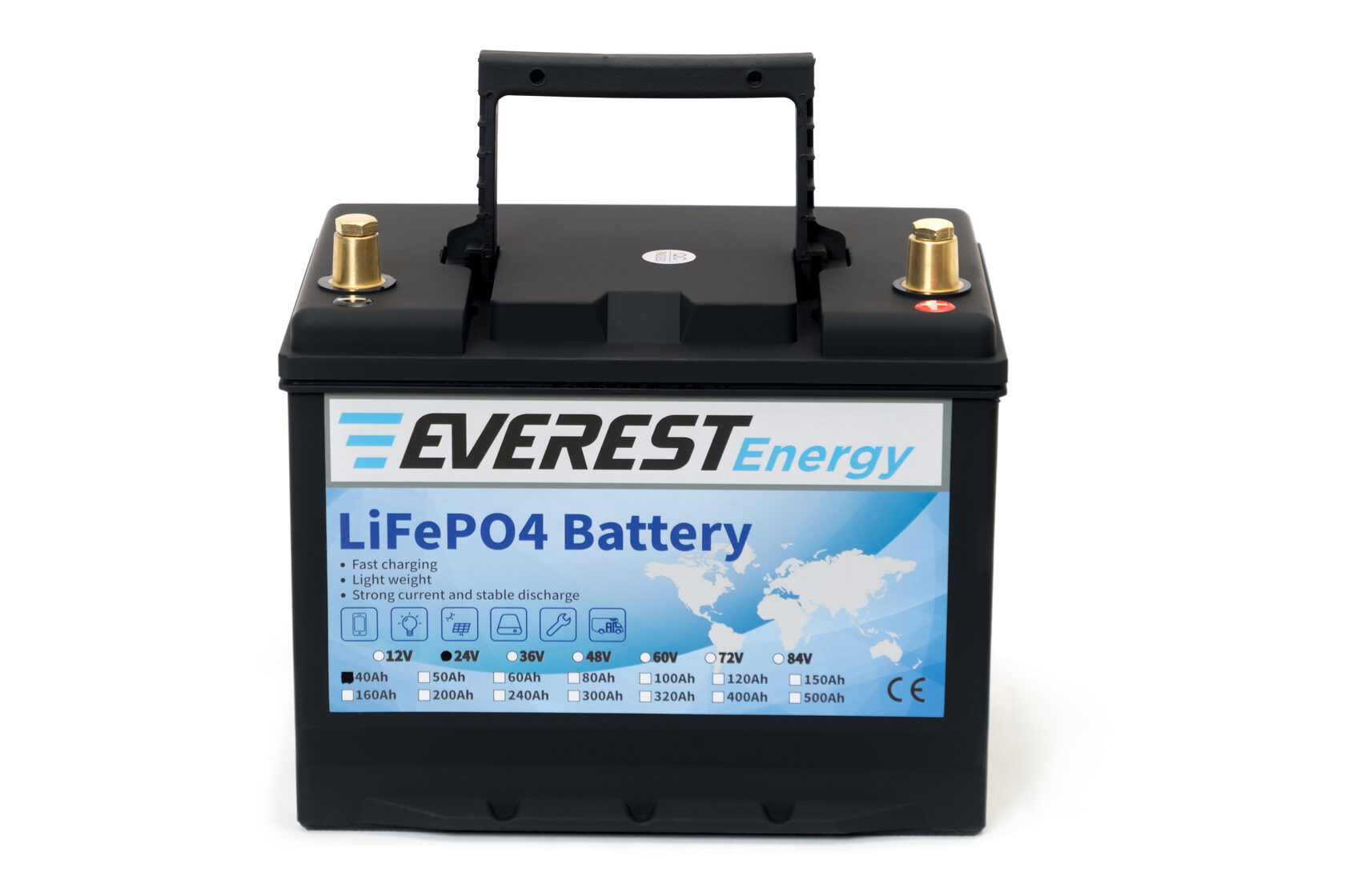 Литиевый аккумулятор  EVEREST Energy LFP-24V60Аh