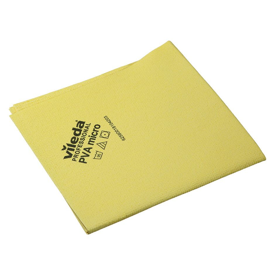 Салфетка ПВАмикро Vileda Professional 38x35 см, желтая