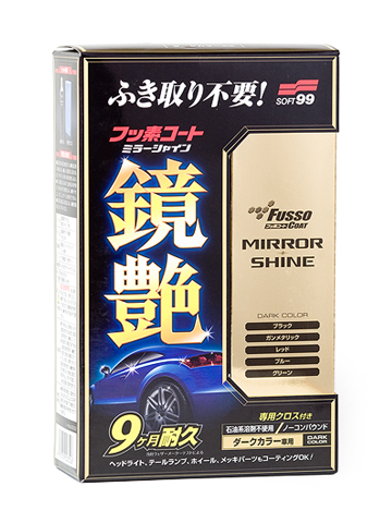 Защитная полироль для кузова Fusso Coat Mirror Shine для темных,250мл