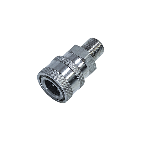 Муфта БРС под форсунки QC,вход 1/4 штуцер,нерж.сталь