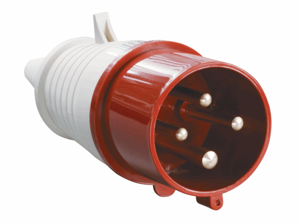 Вилка переносная силовая 32А,3Р+Е,IP44 ССИ-024