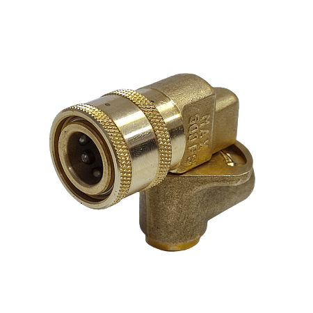 Муфта БРС под форсунки QC,поворотная,вход 1/4 гайка,латунь