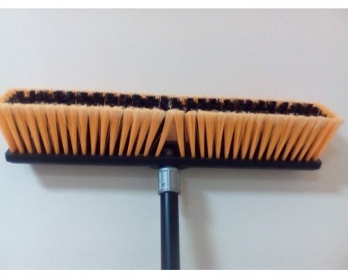 Щетка пластмассовая с алюминиевой рукояткой, ширина 45 см