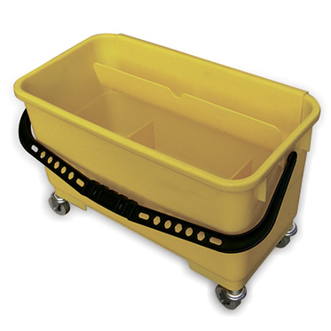 Ведро для мойки окон на колесах, 26л