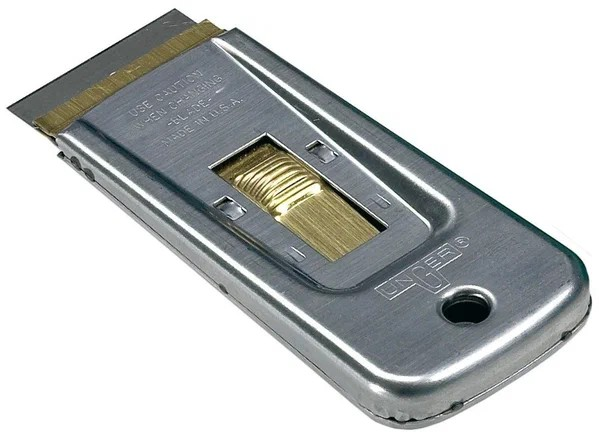 TTS Скребок карманный металлический Handley