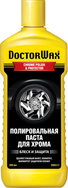 Полироль для хрома DOCTOR WAX - 300мл