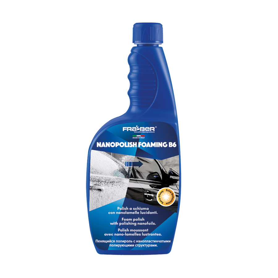 NANO POLISH FOAMING B6. Жидкий полироль с наночастицами, 1000 мл