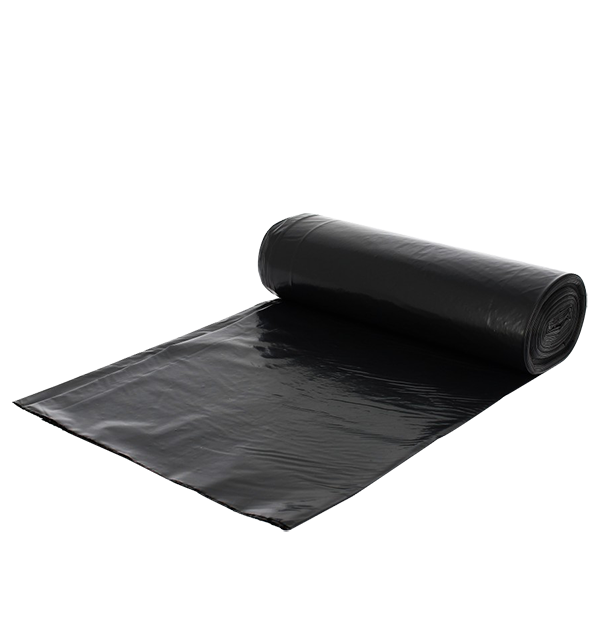 Мешок для мусора 60л/30шт ПВД 30 мкм черный