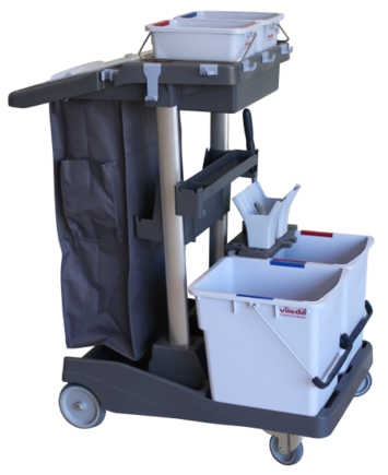 Vileda Волео Про Тележка комплексная на базе УльтраСпид 2 ведра х 25 л