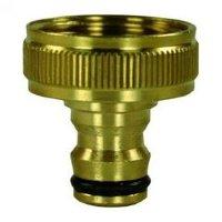 Штуцер для водопроводного шланга 1" внут, латунь