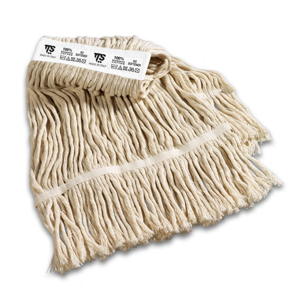 TTS Моп «Кентукки» из хлопка с прошивкой с сеченым краем, 350 гр