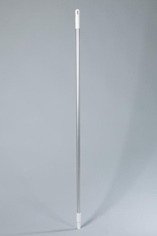 Ручка со стандартной рукоятью, алюминий - 1500х25 мм., белый