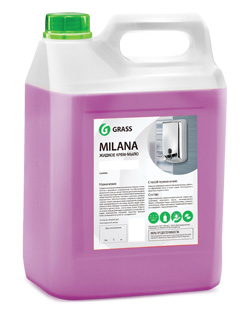 Жидкое крем-мыло MILANA "Черника в йогурте", 5л Grass (Грасс)