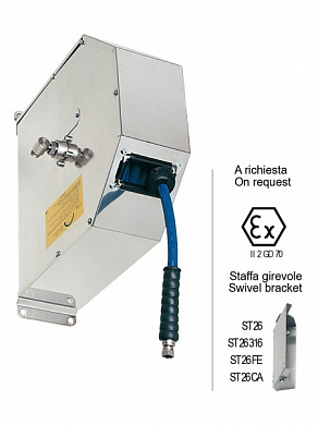 Ramex AVC 3020 Барабан инерционный, 200 бар, для шланга 20 м (нерж)