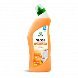 Чистящий гель для ванны и туалета "Gloss amber", флакон 750 мл Grass (Грасс)