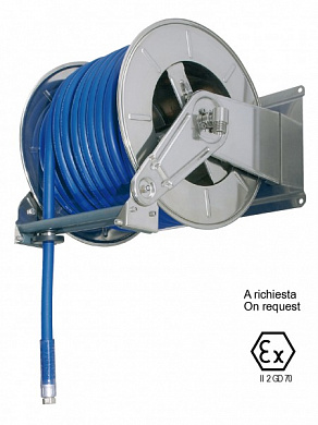 Ramex AV 6001 FE Барабан инерционный, 20 бар, для шланга 40 м (окраш)