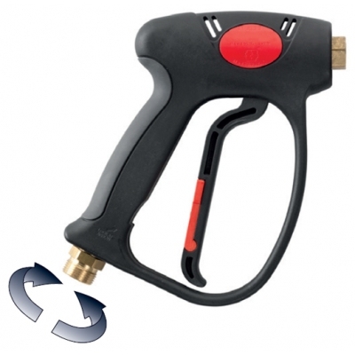 Пистолет ML955 M 22*1.5M-1/4"F, с вращением,40л/мин,400 бар