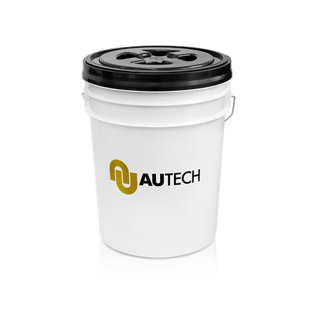 Ведро для мойки автомобиля с крышкой и пескоотделителем 