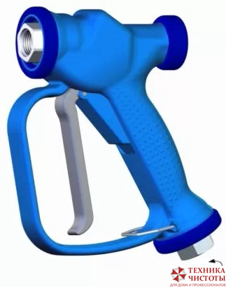 Размывочный пистолет RB 35. 50 л/мин; 12 бар; 80град; вход 1/2"г поворот. фитинг, выход 1/2г