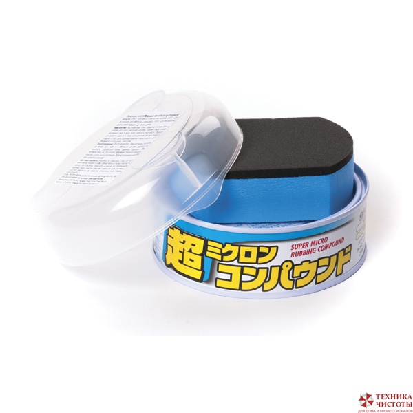 Полироль абразивный мелкий Soft99 Micro Rubbing Compound для светлых,180 гр