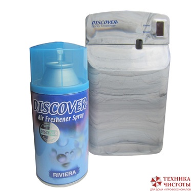 Автоматический освежитель воздуха Discover мрамор серый