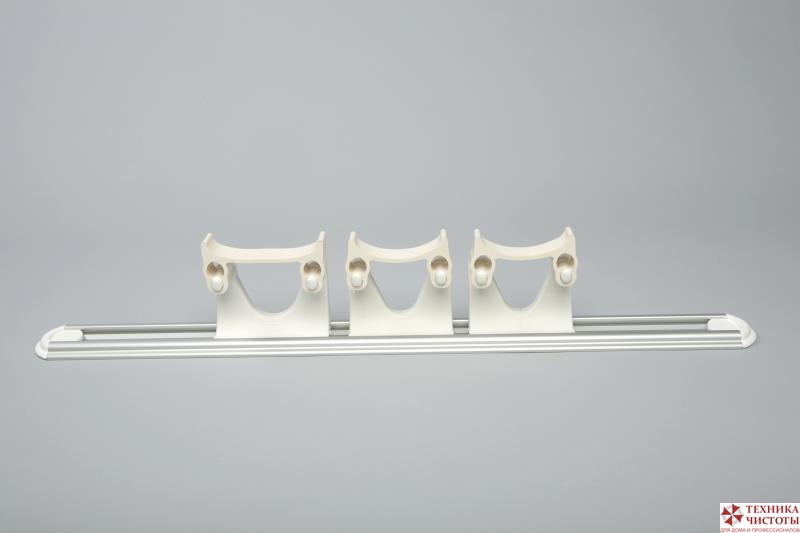 Планка с крепежом (2 маленьких/1 большое крепления) 500 мм., белый