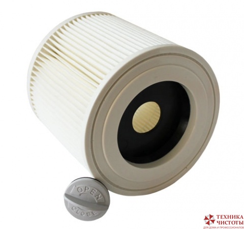 Патронный фильтр Karcher для WD 2.200; 3.200; 3.300; 3.500; SE 4001; 4002 (EURO Clean KHPM-WD2000)