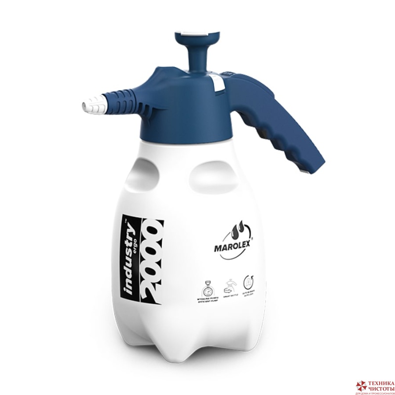 Помповый опрыскиватель для щелочей MAROLEX Alka line 2000 (EPDM),2л