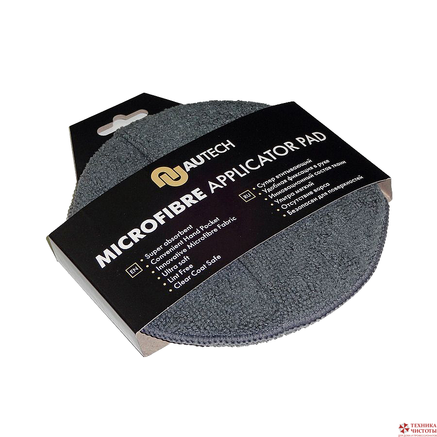 Мягкий круг для нанесения составов, покрытый микрофиброй