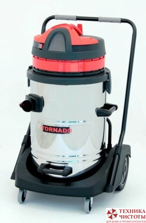 Пылесос для влажной и сухой уборки TORNADO 600 MARK NX 3FLOW Inox