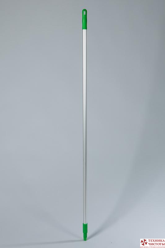 Ручка со стандартной рукоятью, алюминий - 1500х25 мм., зеленый