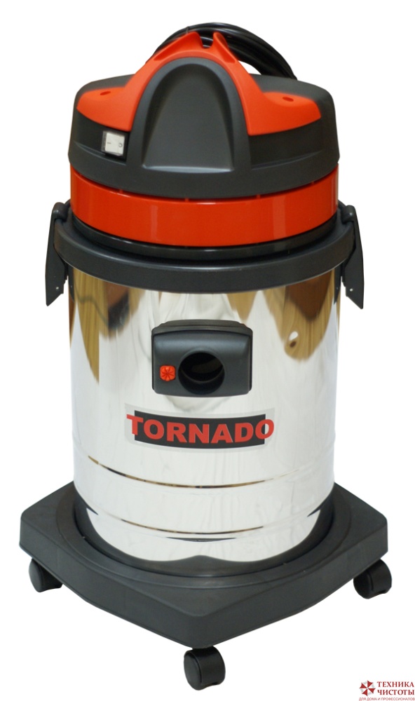 Пылесоc для влажной и сухой уборки TORNADO 503 Inox (бак из нержавеющей стали)