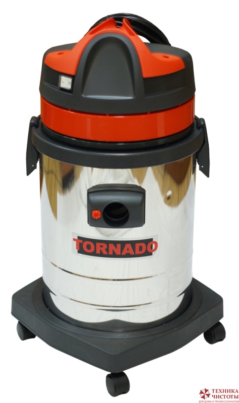 Пылесоc для влажной и сухой уборки TORNADO 503 Inox (бак из нержавеющей стали)