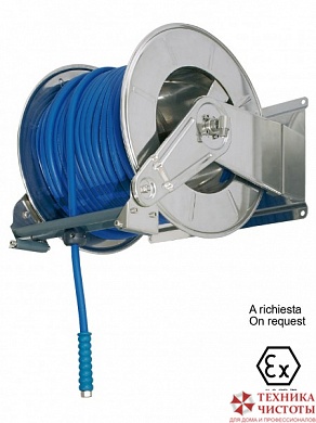 Ramex AV 6000 Барабан инерционный, 200 бар, для шланга 60 м (нерж)