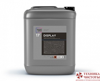 17 DISPLAY Очиститель стекол на спиртовой основе,5л