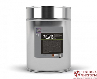 11 MOTORSTAR GEL Диэлектрический гидрофобный гель концентрат для мойки двигателя,5л