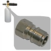 Ниппель ARS 350 , 250bar, 1/4внут, нержавеющая сталь, PA,Италия