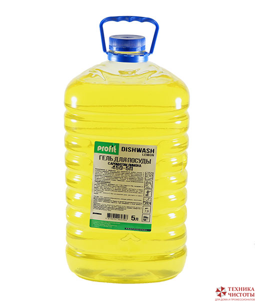 PROFIT DISH WASH Средство для мытья посуды Лимон, 5л