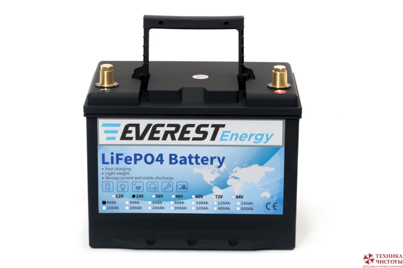 Литиевый аккумулятор  EVEREST Energy LFP-24V60Аh