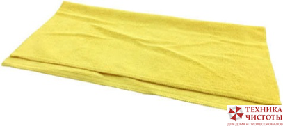 Салфетка из микрофибры TORNADO желтая, 40х40см