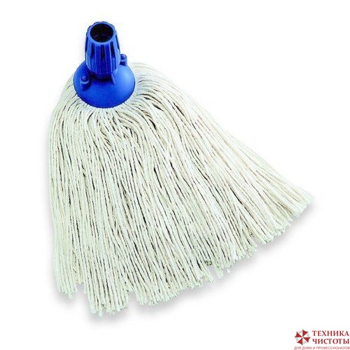 Euromop Моп под рукоятку с отверстием, 300 гр, синий