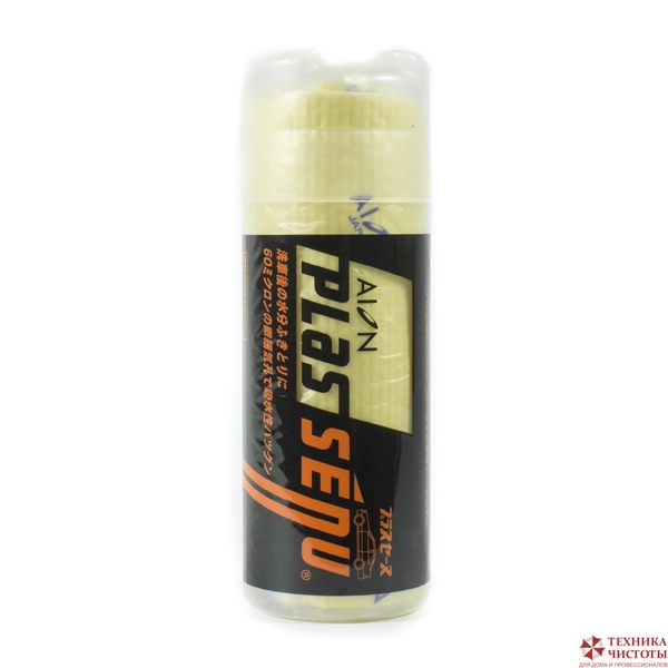 Ткань водопоглощающая AION Plas Senu, в тубе, 43х23 см, желтая