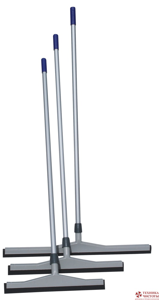 Сгон воды для пола пластиковый 45 см, с твердой резиной и рукояткой